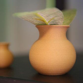Vase i filament Natur